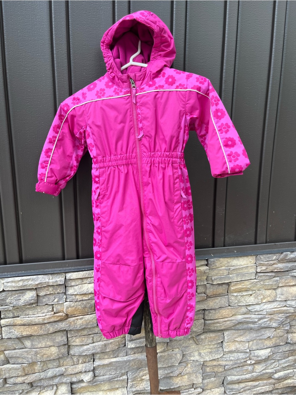 REI Baby Toddler Girls' 2T Snowsuit Bunting Dark Pink